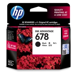 [6961346] ตลับหมึกอิงค์เจ็ท HP 678 (CZ107AA) ดำ
